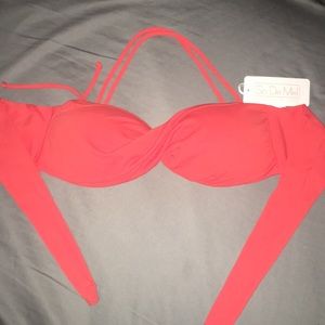 So De Mel Bandeau bikini top